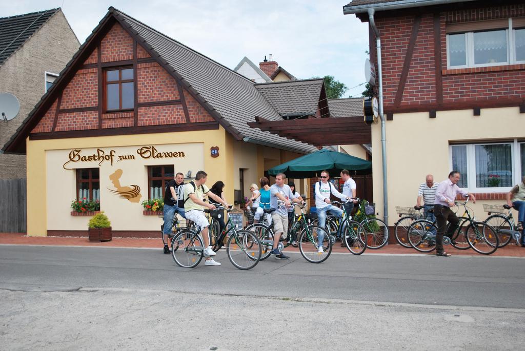 Gasthof Zum Slawen Vetschau Exterior photo
