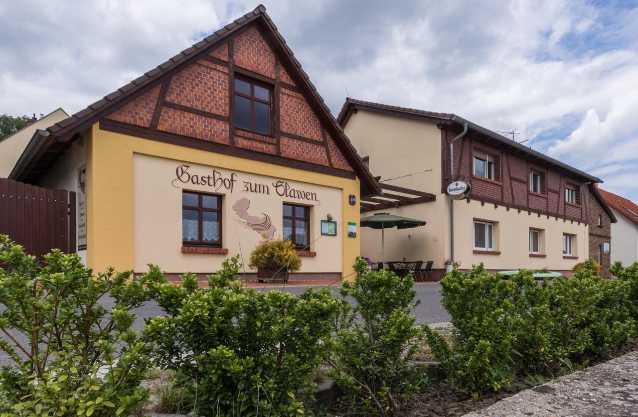 Gasthof Zum Slawen Vetschau Exterior photo